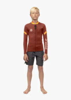 Vissla 7 Seas Boys Raditude 2Mm Front Zip Wetsuit Jacket