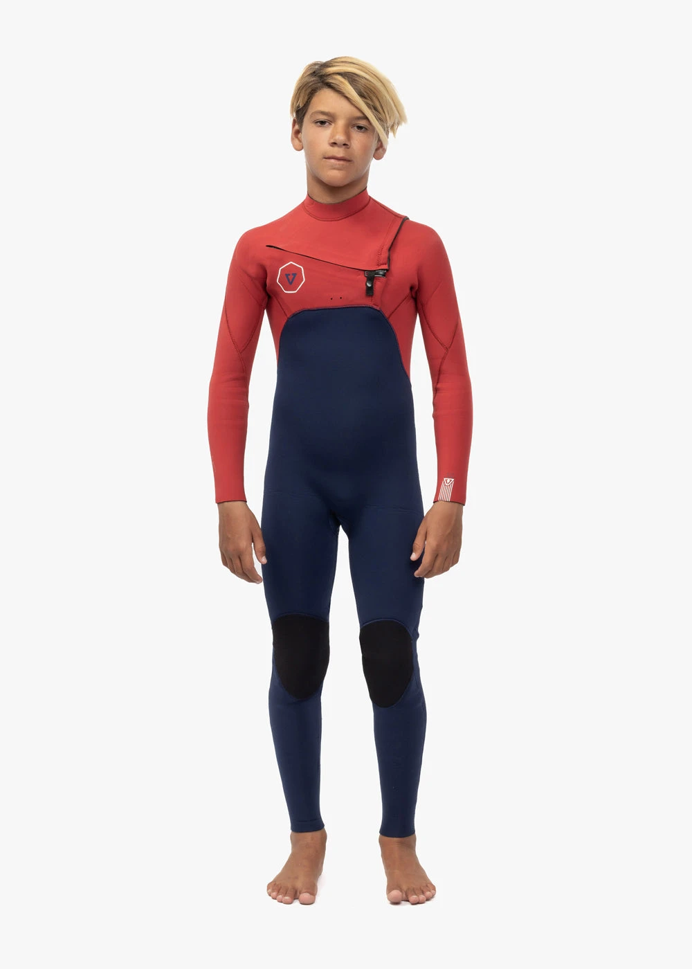 Vissla 7 Seas 3-2 Boys Chest Zip Full Wetsuit 3 Vissla 7 Seas 3-2 Boys Chest Zip Full Wetsuit