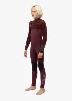 Vissla High Seas Boys Fire 3-2 Full Chest Zip Wetsuit -Urban Nomad BW32UHFC WNE 3