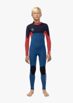 Vissla 7 Seas Boys 3-2 Full Back Zip Wetsuit