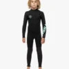 Vissla 7 Seas Boys 3-2 Full Chest Zip Wetsuit -Urban Nomad BW32Y7FC BLK 1
