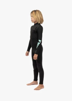 Vissla 7 Seas Boys 3-2 Full Chest Zip Wetsuit -Urban Nomad BW32Y7FC BLK 8