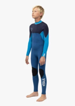 Vissla 7 Seas 4-3 Boys Back Zip Full Wetsuit -Urban Nomad BW43E7FB SRB 8