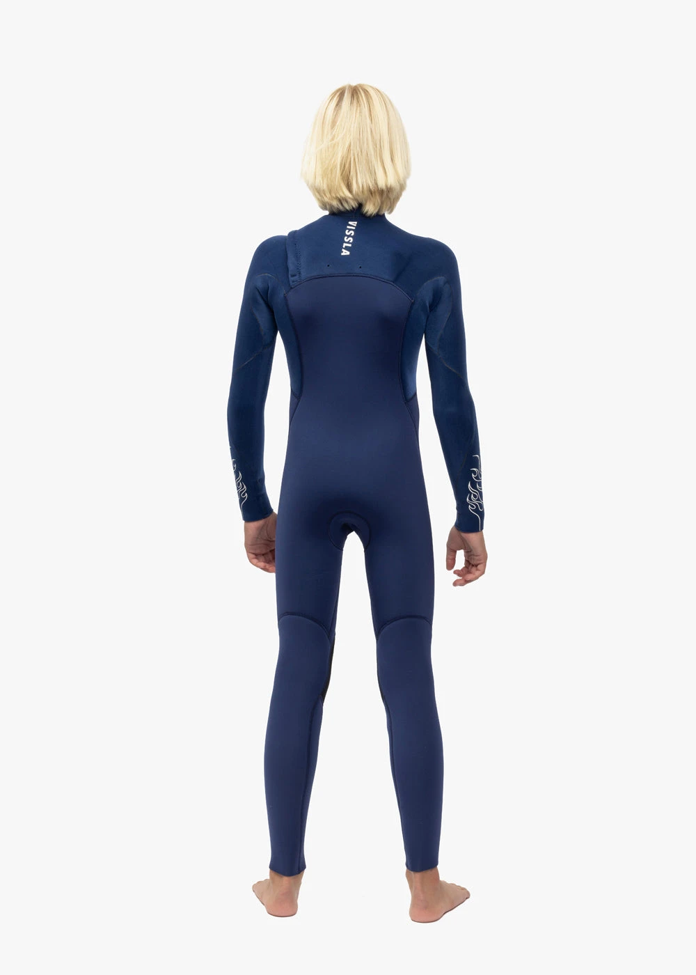 Vissla High Seas Boys Fire 4-3 Full Chest Zip Wetsuit 5 Vissla High Seas Boys Fire 4-3 Full Chest Zip Wetsuit - Image 3