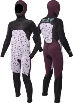 Vissla 7 Seas Boys 5-4-3 Full Hooded Chest Zip Wetsuit -Urban Nomad BW54Y7HC 2