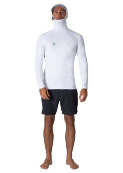 Vissla Warm Seas Eco Hooded Long Sleeve Rash Guard