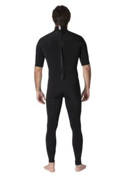 Vissla 7 Seas 2-2 Short Sleeve Full Back Zip Wetsuit -Urban Nomad MW2217FB BLK 3