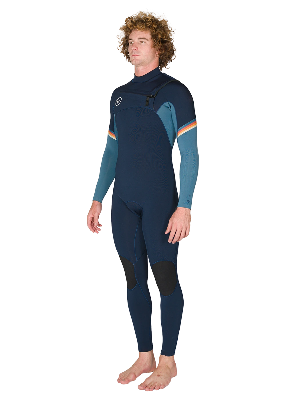 Vissla 7 Seas Raditude 4-3 Full Chest Zip Wetsuit 4 Vissla 7 Seas Raditude 4-3 Full Chest Zip Wetsuit - Image 2