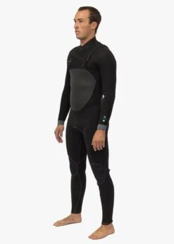 Vissla North Seas 4-3 Full Chest Zip Wetsuit 9 Vissla North Seas 4-3 Full Chest Zip Wetsuit -Urban Nomad MW43UNFC BLK 8