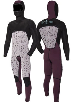 Vissla 7 Seas 5-4-3 Full Hooded Chest Zip Wetsuit -Urban Nomad MW54Y7HC 2