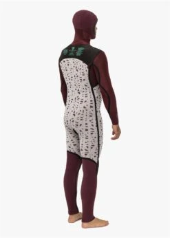 Vissla New Seas 5-4 Hooded U-Zip Wetsuit -Urban Nomad new5 46