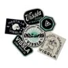Vissla Sticker Set -Urban Nomad vissla sticker pack white 6 cf68